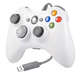 Joystick Mando Control Xbox 360 Pc Cable wired USB game controller with ergonomic design and precise controls.