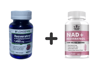1 Nad + 1 Resveratrol Longevix 60 Caps-1