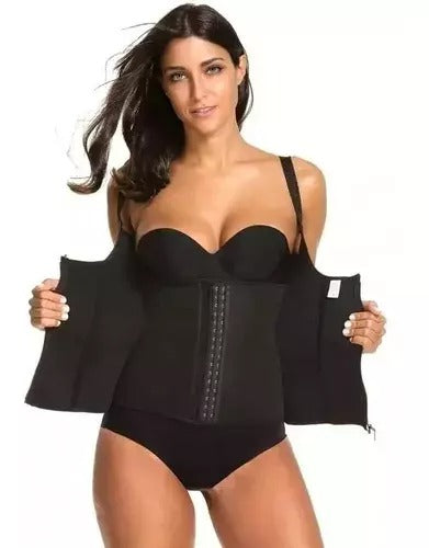 Faja Con Broches Y Cierre Doble Presion Talla: L/XL