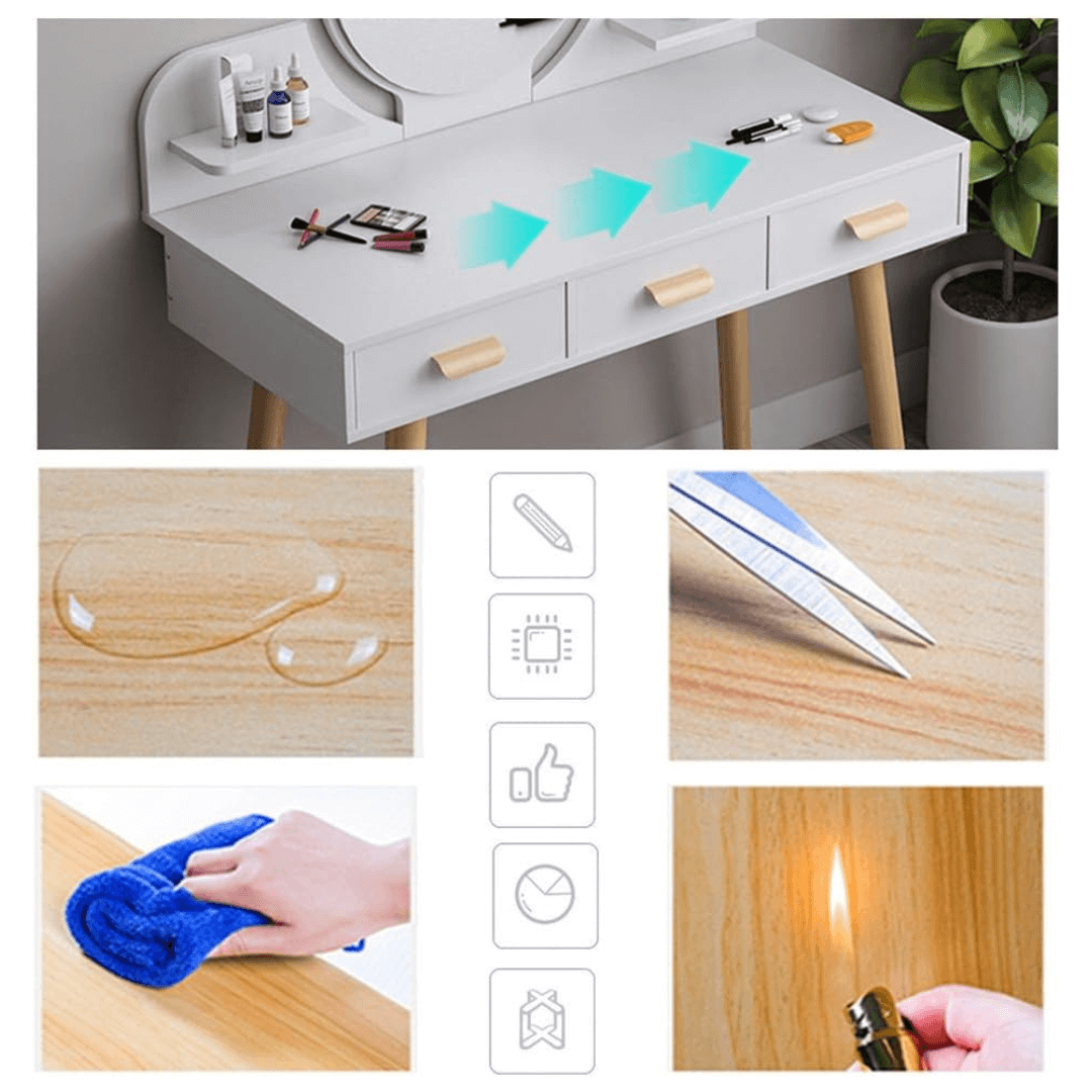 Organizador De Maquillaje Espejo con Luz.-3