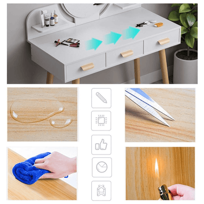 Organizador De Maquillaje Espejo con Luz.-3