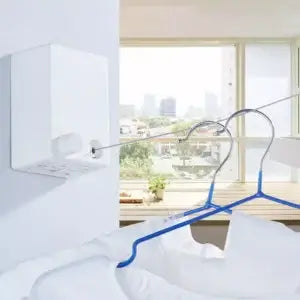 Perchero Japonés Invisible Plegable para Pared-7