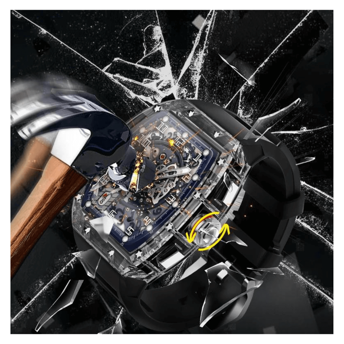 Reloj Inteligente Ws6 Resistente A Golpes-2